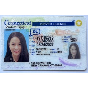Connecticut scannable card