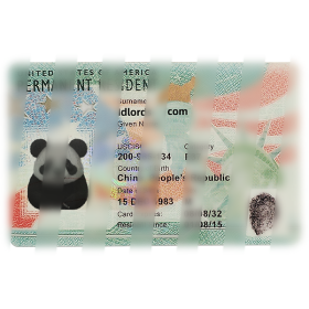 Scannable Grean PR Card